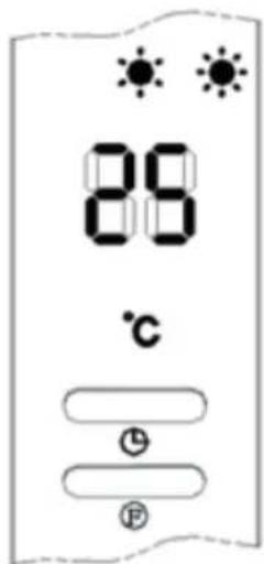 OneConcept Heat Spike - Ajuste de temperatura - 1
