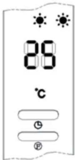 OneConcept Heat Spike - Impostazione della temperatura - 1