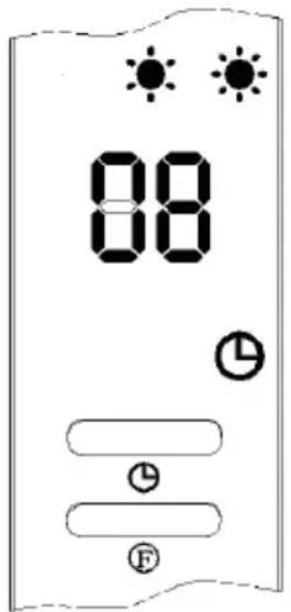 OneConcept Heat Spike - Bedienelementente - 7
