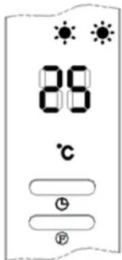 OneConcept Heat Spike - When setting temperature, it will use SMART working way - 1