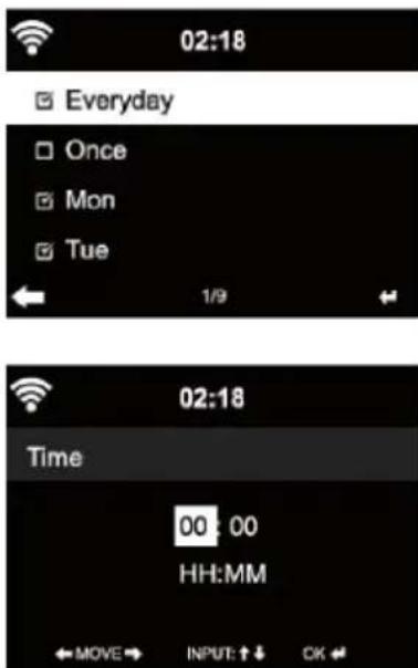 OneConcept Streamo Cube - Fecha y hora - 2