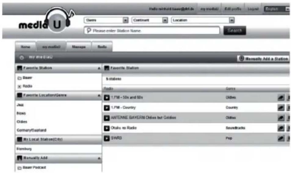 OneConcept Streamo Cube - "My mediaU" verwalten - 4