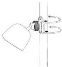 D-LINK DCS8627LH - Montage de laamera (monture pour poteau) - 2