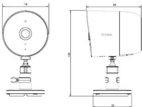 D-LINK DCS8302LH - Caractéristiques techniques - 1