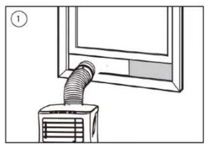 TRISTAR AC5670 - Installazione del kit inserto per finestra - 1