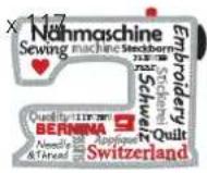 BERNINA 535 - Modifier un motif à broder - 31