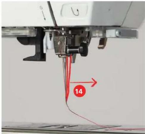 BERNINA 535 - Enfiler l'aiguille - 4