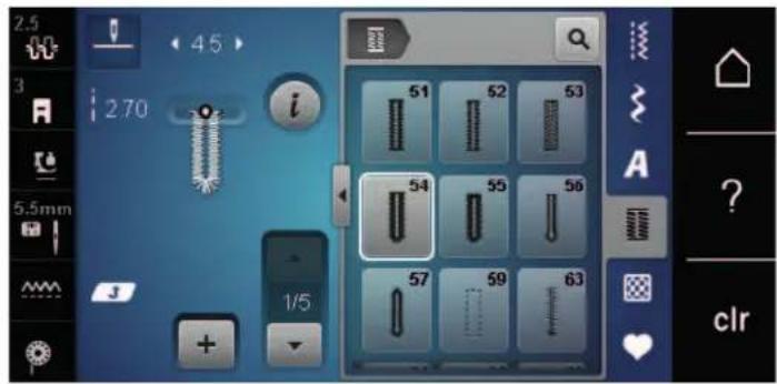BERNINA 535 - Coudre une boutonnière manuelle en 5 étapes - 4