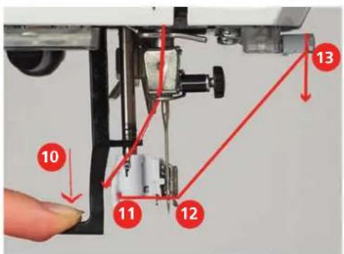 BERNINA 535 - Enfiler l'aiguille - 3