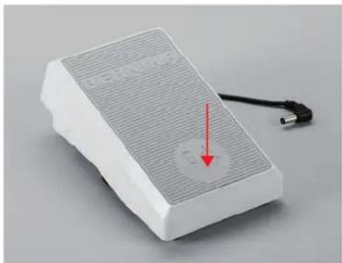 BERNINA 570 QE E - Activer/désactiver la fonction supplémentaire - 1