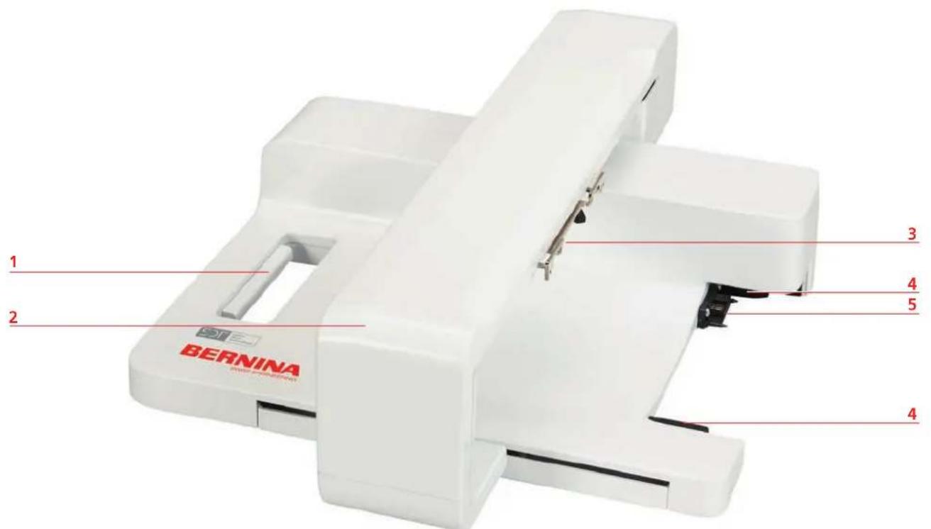 BERNINA 570 QE E - Aperçu du module de broderie - 1