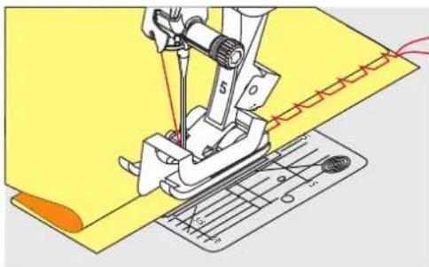 BERNINA 570 QE E - Coudre un ourlet invisible - 2