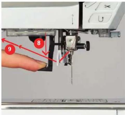 BERNINA 570 QE E - Enfilier I'aiguille - 2