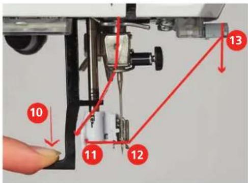 BERNINA 570 QE E - Enfilier I'aiguille - 3