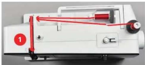 BERNINA 570 QE E - Enfilereuneaiguillejumelée - 1
