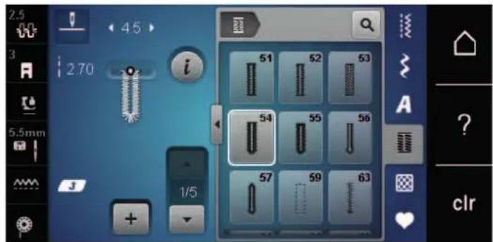 BERNINA 535 E - Coudre une boutonniere manuelle en 5 étapes - 4