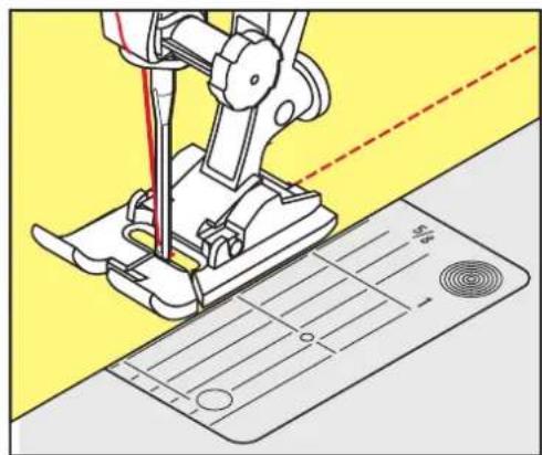 BERNINA 535 E - Piquer large des bords - 1