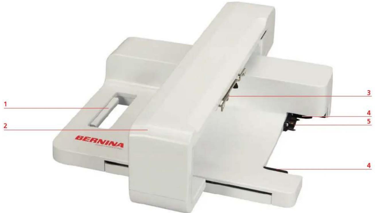 BERNINA 535 E - Aperçu du module de broderie - 1