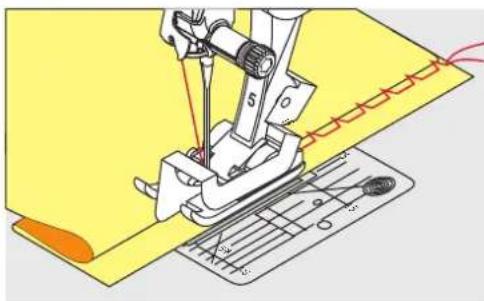 BERNINA 535 E - Coudre un ourlet invisible - 2