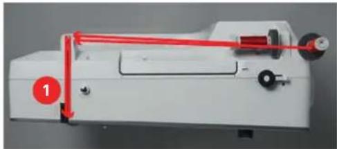 BERNINA 770 QE PLUS - Enfiler une aiguille jumelée - 1