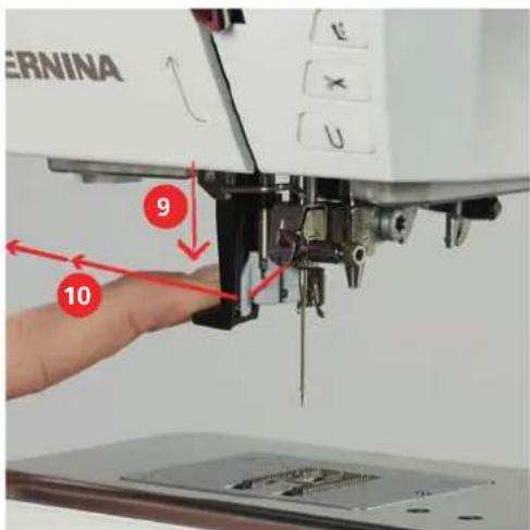 BERNINA 770 QE PLUS - Enfiler le fil supérieur - 4