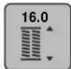 BERNINA 790 PLUS Crystal Edition - Détérminer la longueur de la boutonnière - 3