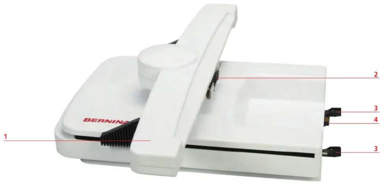 BERNINA 790 PLUS Crystal Edition - Aperçu du module de broderie - 1