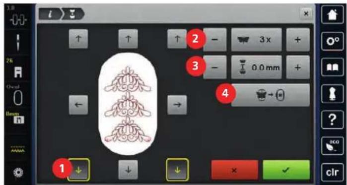 BERNINA 790 PLUS Crystal Edition - Broder les bords - 4
