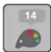 BERNINA 500 - Modifier les couleurs avec la roue chromatique - 1