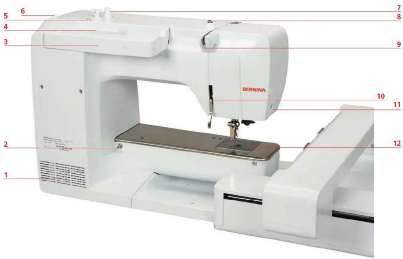 BERNINA 500 - Aperçu látéral - 2