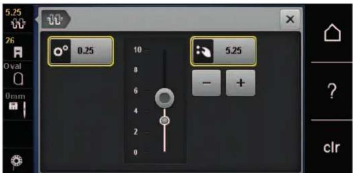 BERNINA 500 - Régler la tension du fil supérieur - 2
