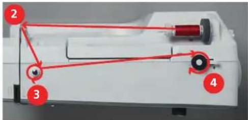 BERNINA 700 E - Embobiner la canette - 3