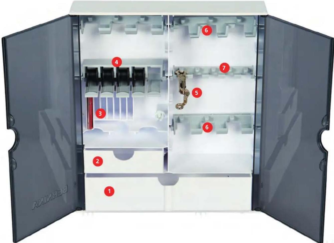 BERNINA 700 E - Coffret d'accessoires - 1