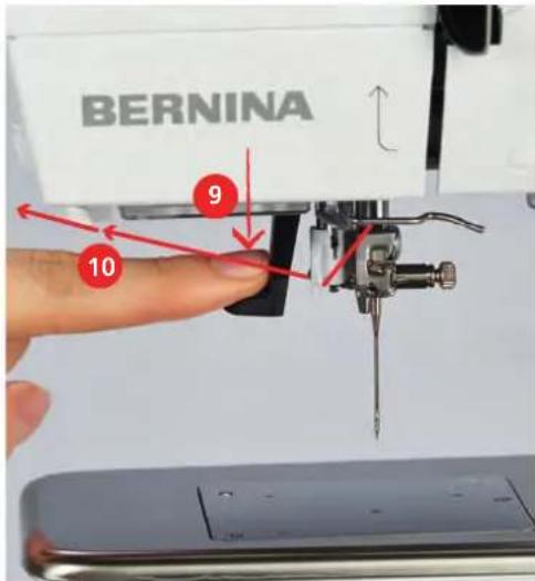 BERNINA 700 E - Enfiler le fil supérieur - 4