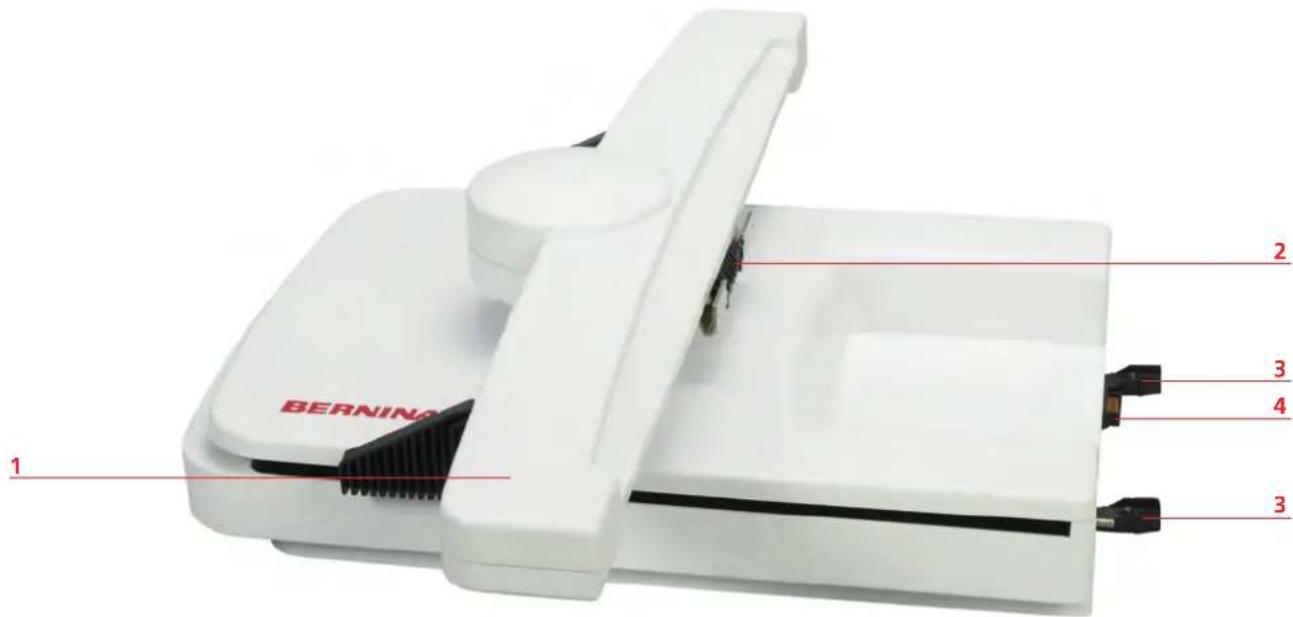 BERNINA 700 E - Aperçu du module de broderie - 1