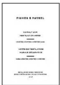 Fisher & Paykel HC24DTXB2_N - Contents of packaging - 2