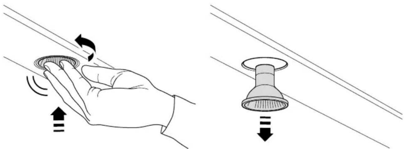 Fisher & Paykel HC24DTXB2_N - Remplacement des ampoules - 1