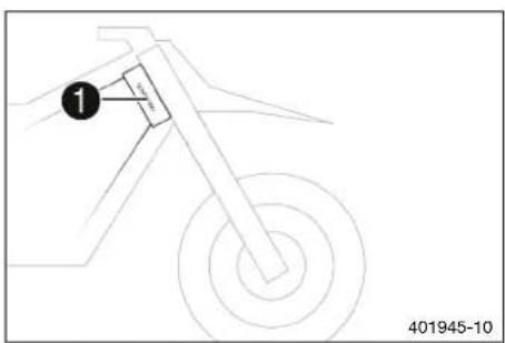 HUSQVARNA TC 50 (2021) - Numéro d'identification du véhicule - 1