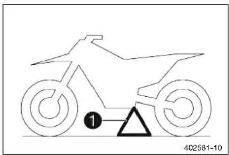 HUSQVARNA TC 50 (2021) - Béquille plug-in - 1