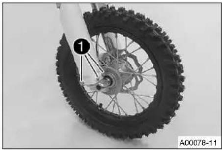 HUSQVARNA TC 50 (2021) - Remonter la protection de fourche - 1