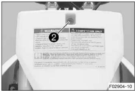 HUSQVARNA TC 50 (2021) - Monter la plaque frontale - 2