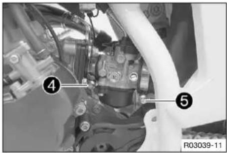 HUSQVARNA TC 50 (2021) - Monter le carburateur (TC 50 MINI) - 4