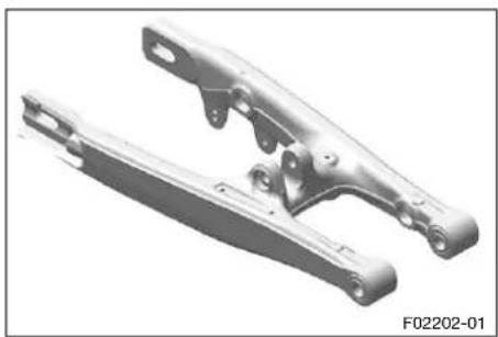 HUSQVARNA TC 50 (2021) - Vérifier le bras oscillant - 1