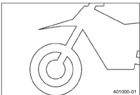 HUSQVARNA TC 50 (2021) - Vérifier le réglage de base de la fourche - 2