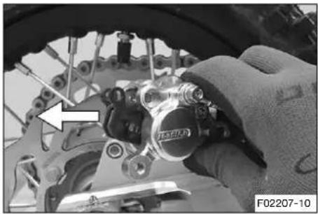 HUSQVARNA TC 50 (2021) - Système de FREIN - 1