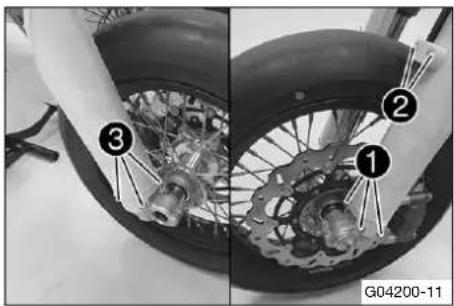 HUSQVARNA FS 450 (2021) - Remonter la protection de fourche - 1
