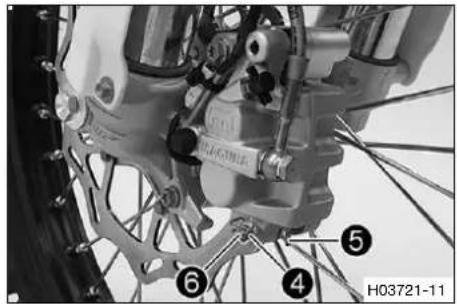 HUSQVARNA FE 501s (2021) - SYSTÈME DE FREIN - 2