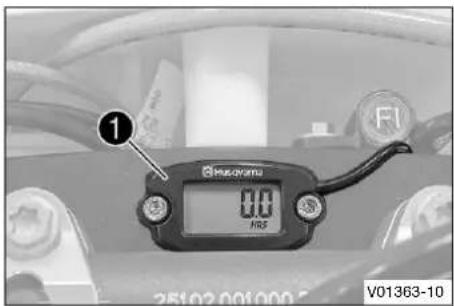 HUSQVARNA FC 450 (2021) - Compteur d'heures d'utilisation - 1
