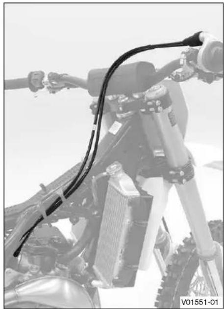 HUSQVARNA FC 450 (2021) - TRAVAUX D'ENTRETIEN SUR LA PARTIE-CYCLE - 1