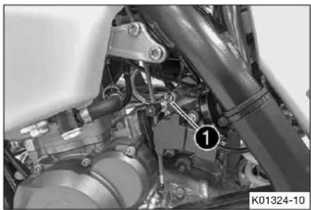HUSQVARNA TX 300i (2021) - Vis de réglage du régime de ralenti - 1